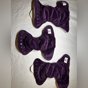 3 GroVia Newborn AIO Buttah Diapers - Celie